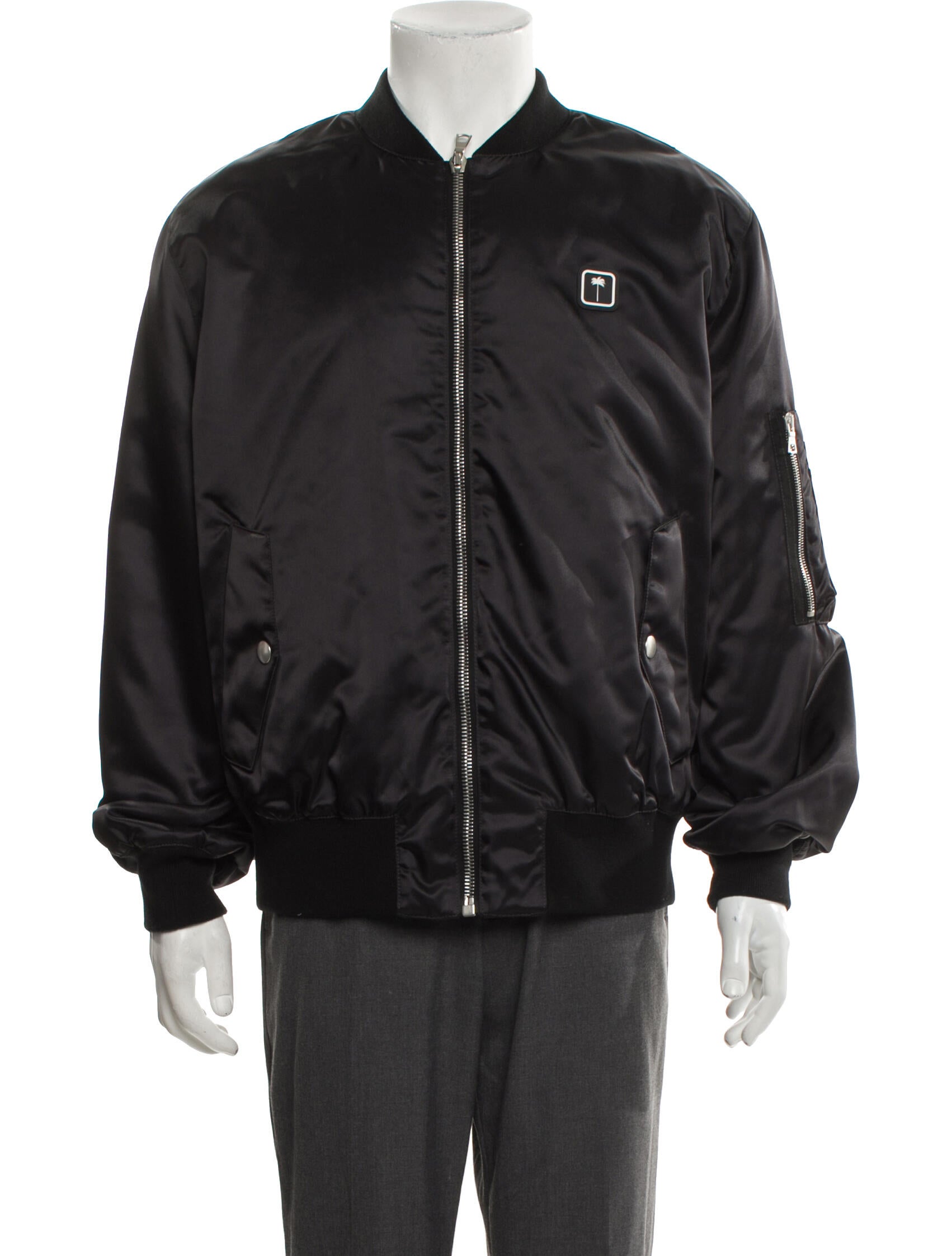 Palm Angels Graphic Print Bomber Jacket w/ Tags