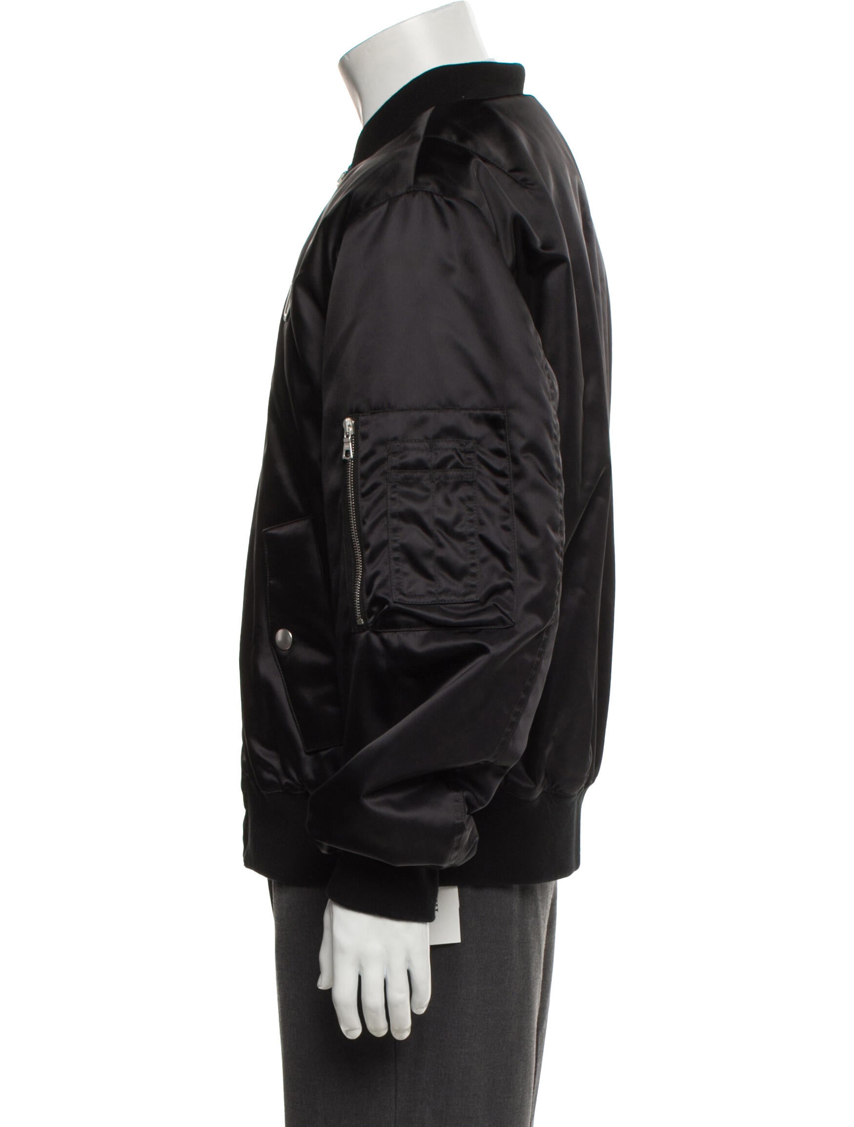 Palm Angels Graphic Print Bomber Jacket w/ Tags