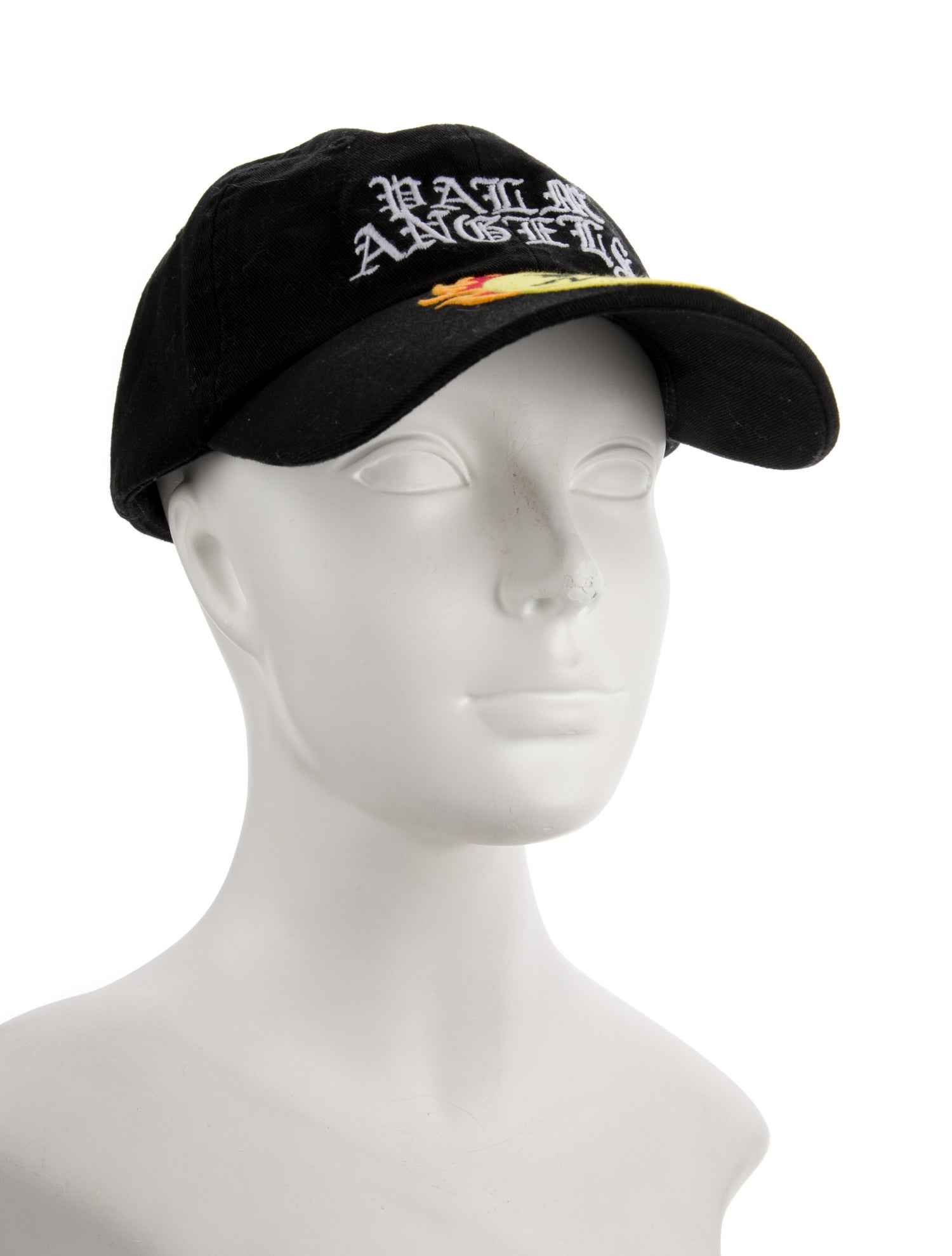 Palm Angels Cotton Embroidered Baseball Cap