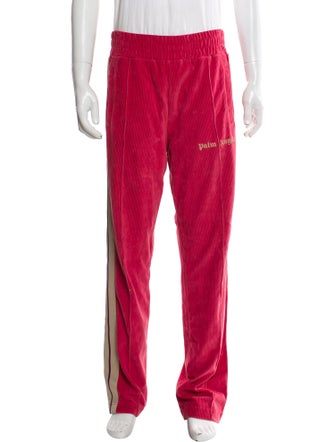 Palm Angels Graphic Print Corduroy Pants