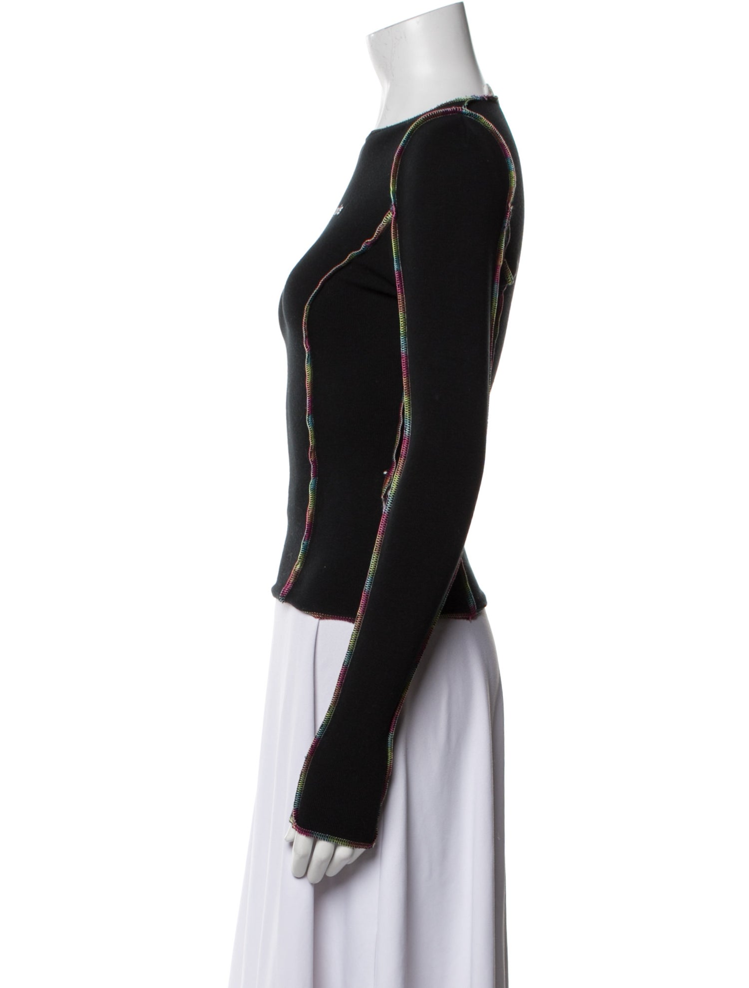 Palm Angels Graphic Print Crew Neck Sweater