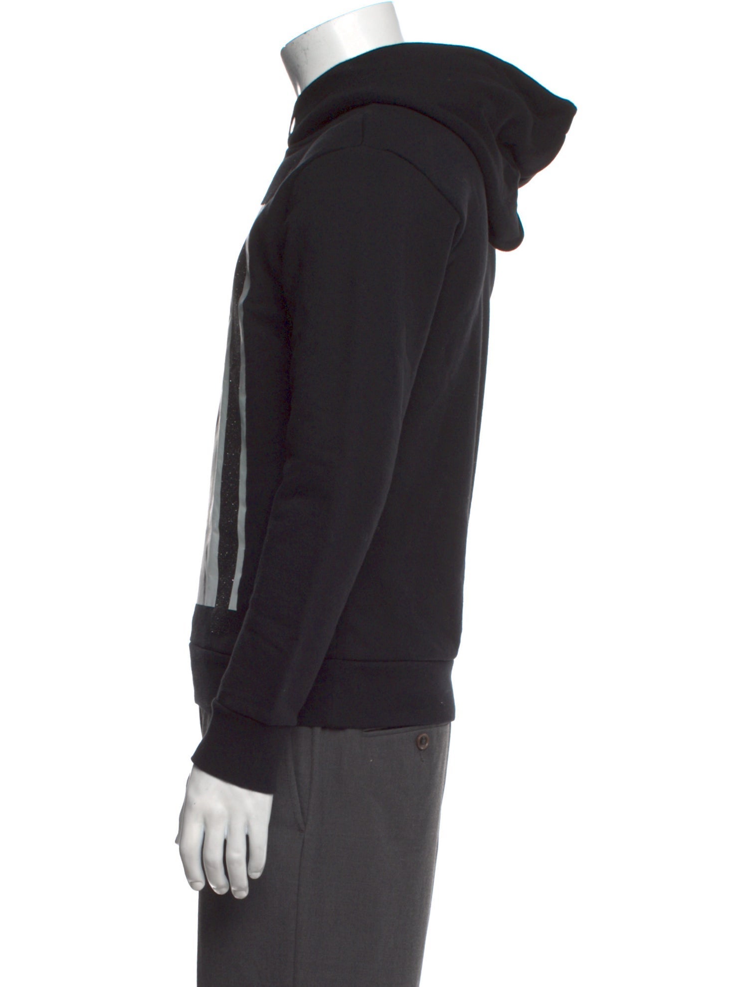 Palm Angels Graphic Print Crew Neck Hoodie