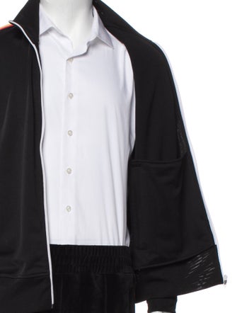 Palm Angels Striped Embroidered Accent Lounge Set