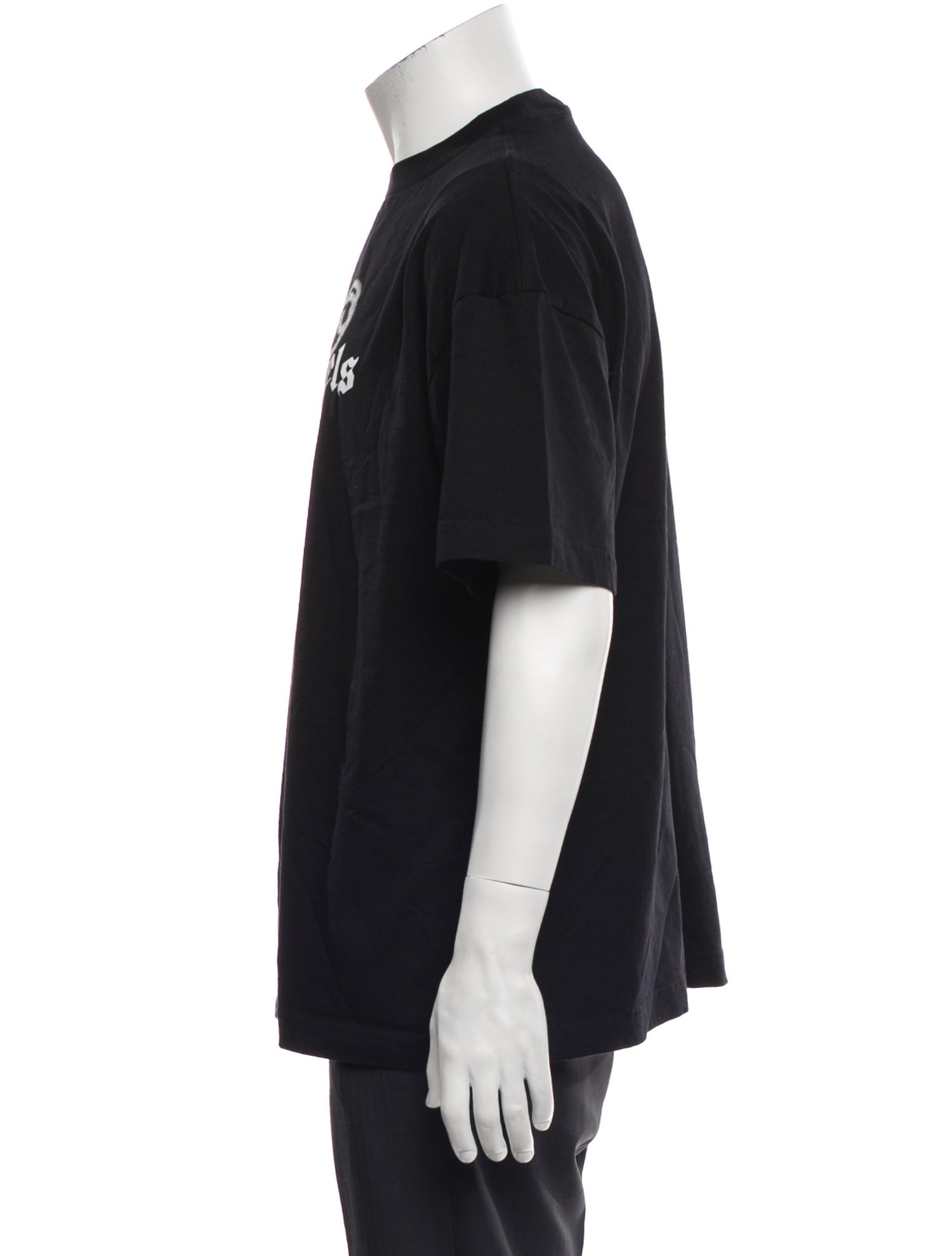 Palm Angels Graphic Print Crew Neck T-Shirt