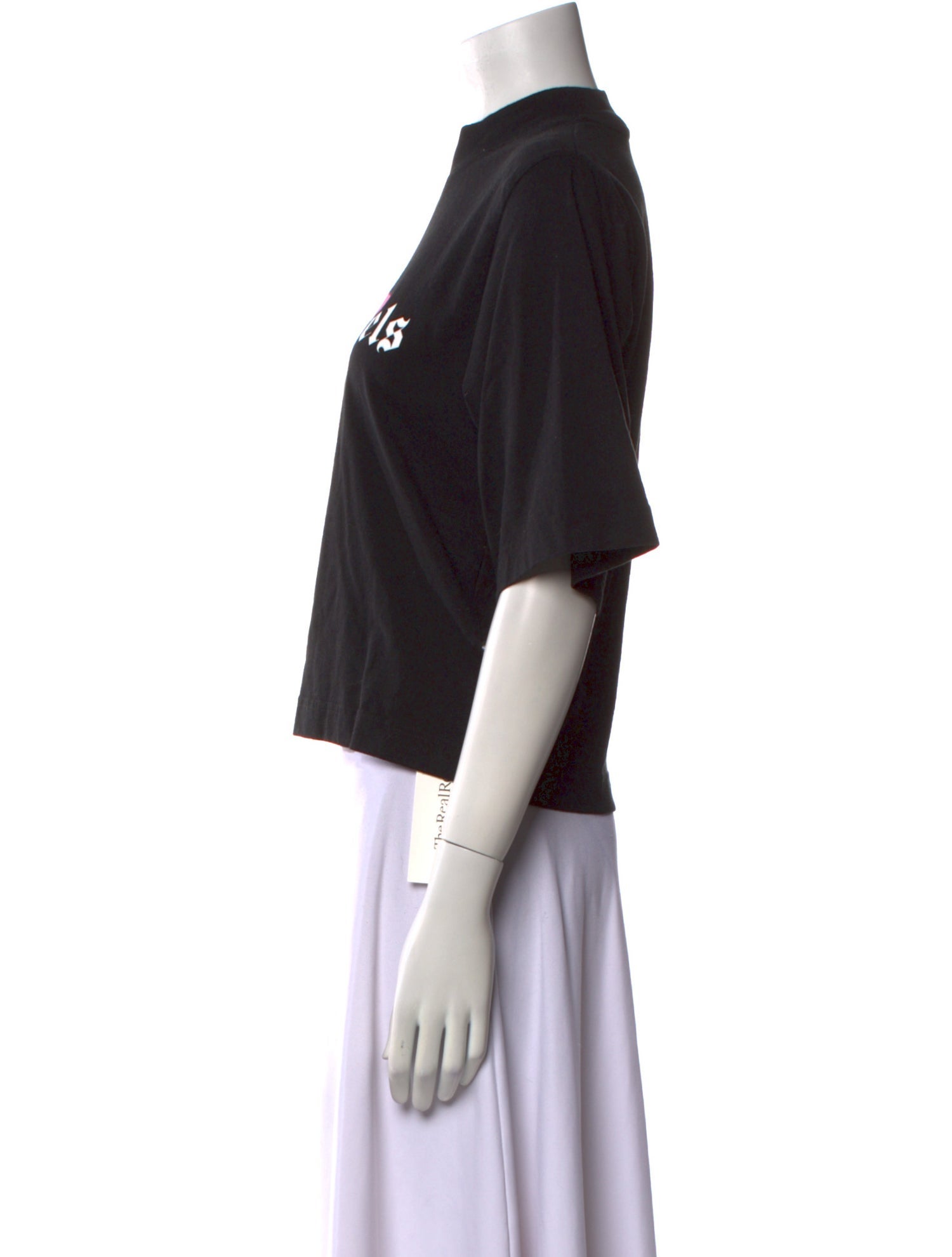 Palm Angels Graphic Print Crew Neck T-Shirt