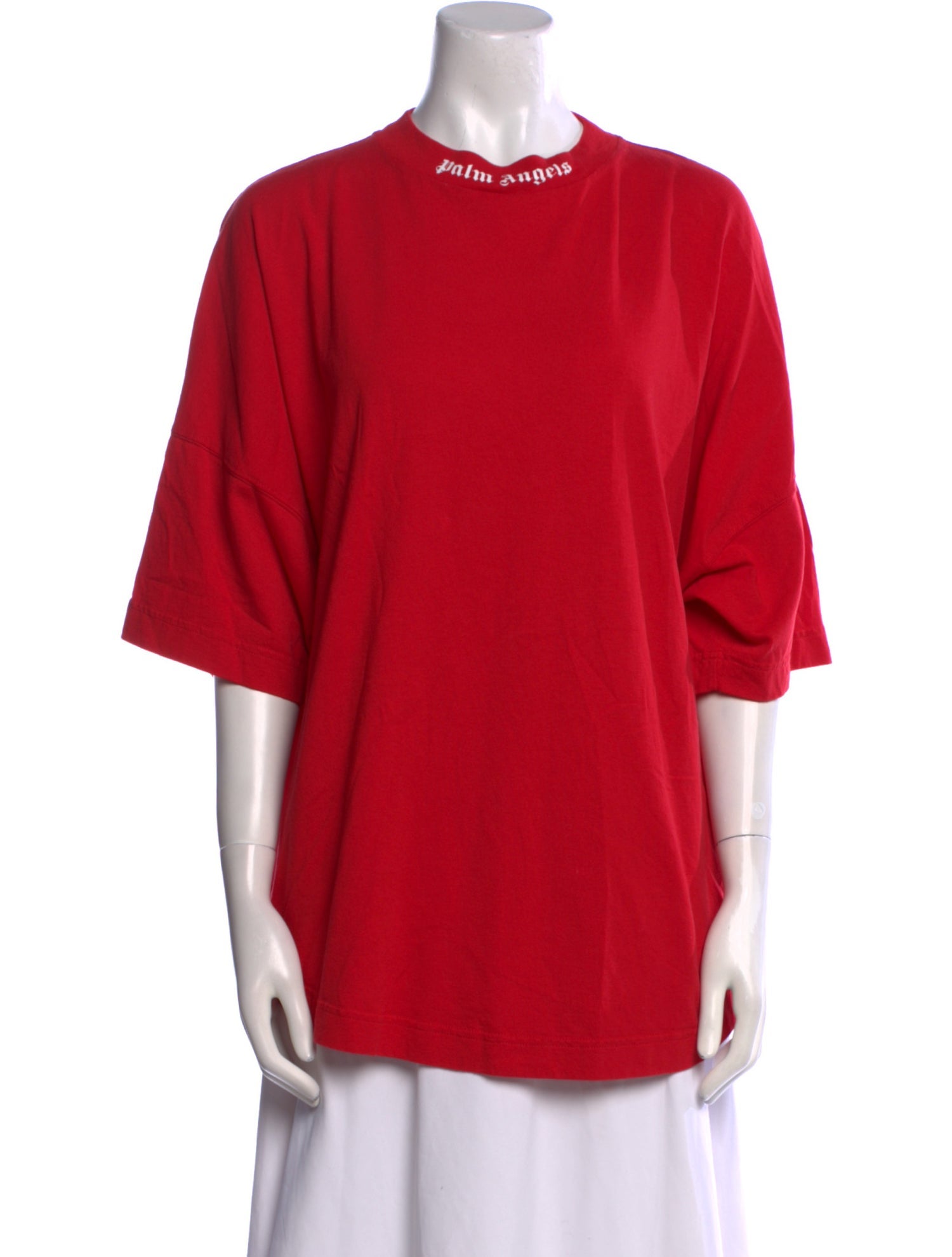 Palm Angels Crew Neck Short Sleeve T-Shirt