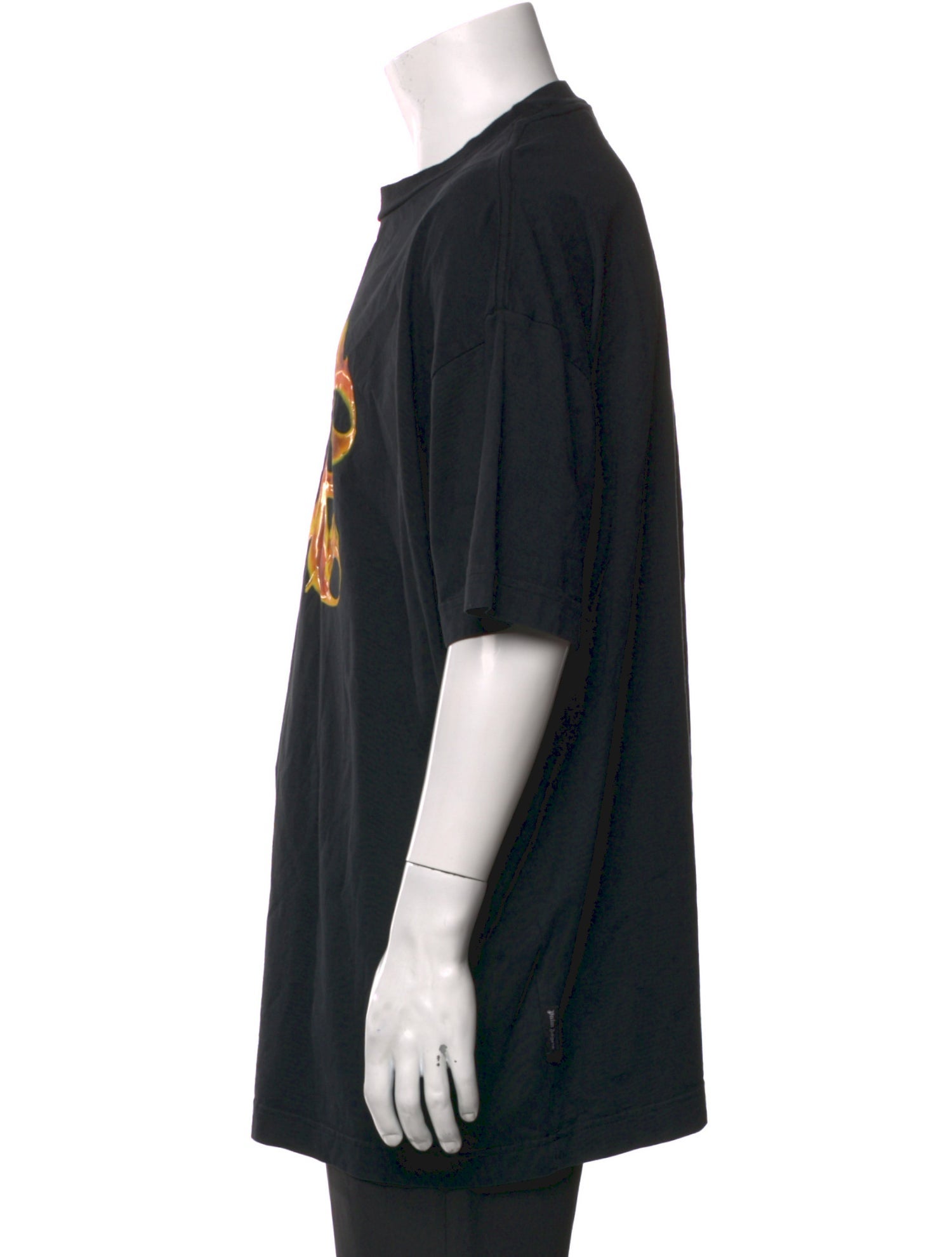 Palm Angels Graphic Print Crew Neck T-Shirt