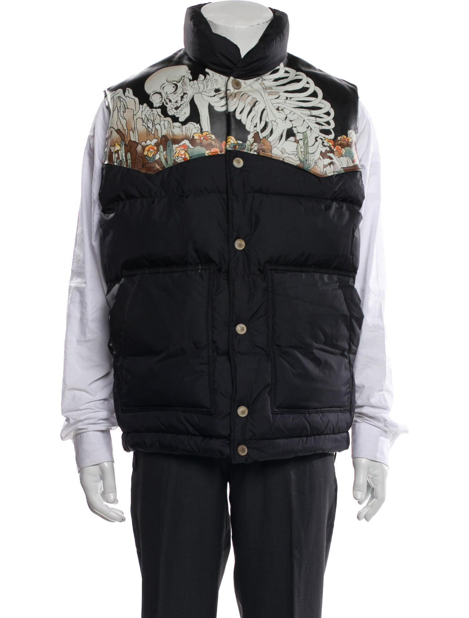 Palm Angels Graphic Print Vest