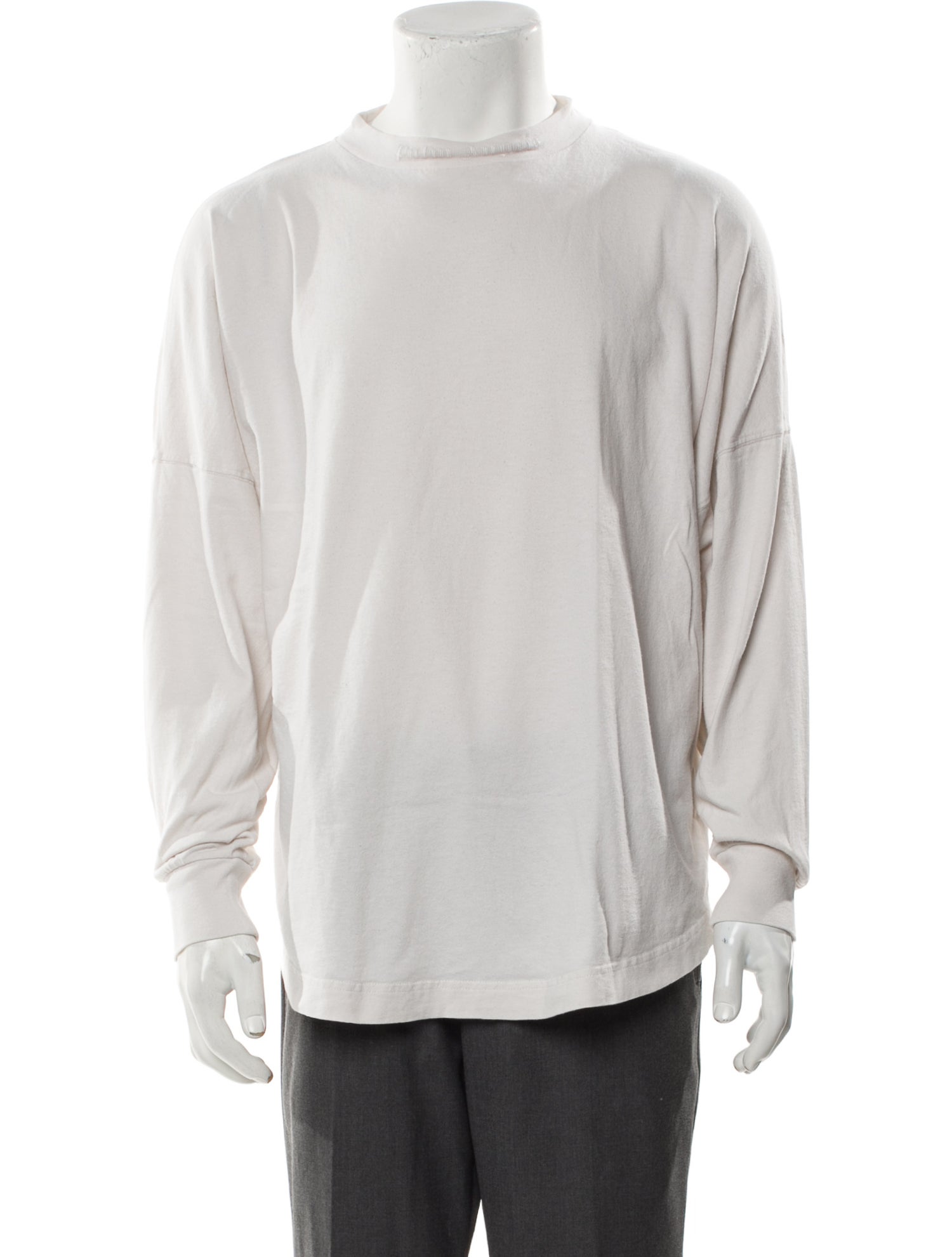 Palm Angels Crew Neck Long Sleeve T-Shirt