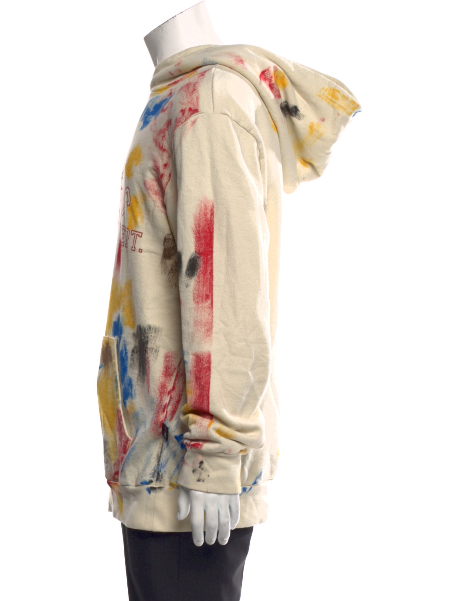 Palm Angels Printed Crew Neck Hoodie