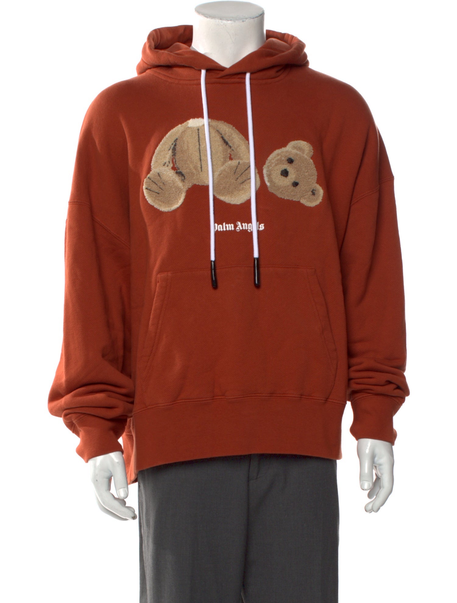 Palm Angels Graphic Print Crew Neck Hoodie w/ Tags