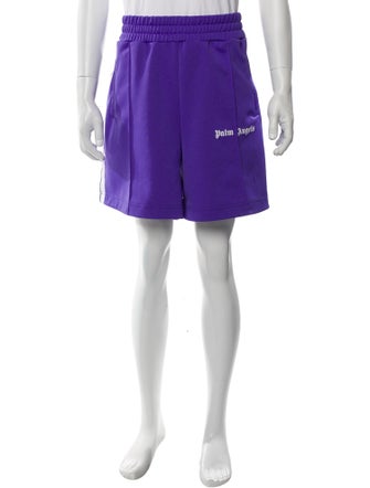 Palm Angels Graphic Print Jogger Shorts