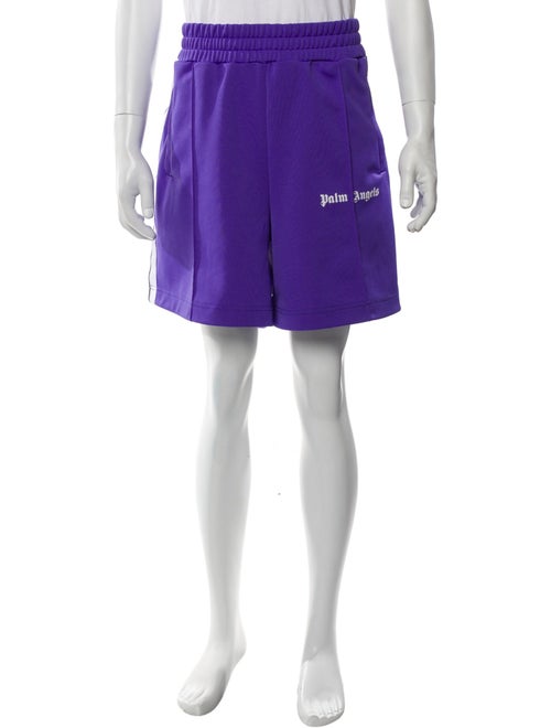 Palm Angels Graphic Print Jogger Shorts