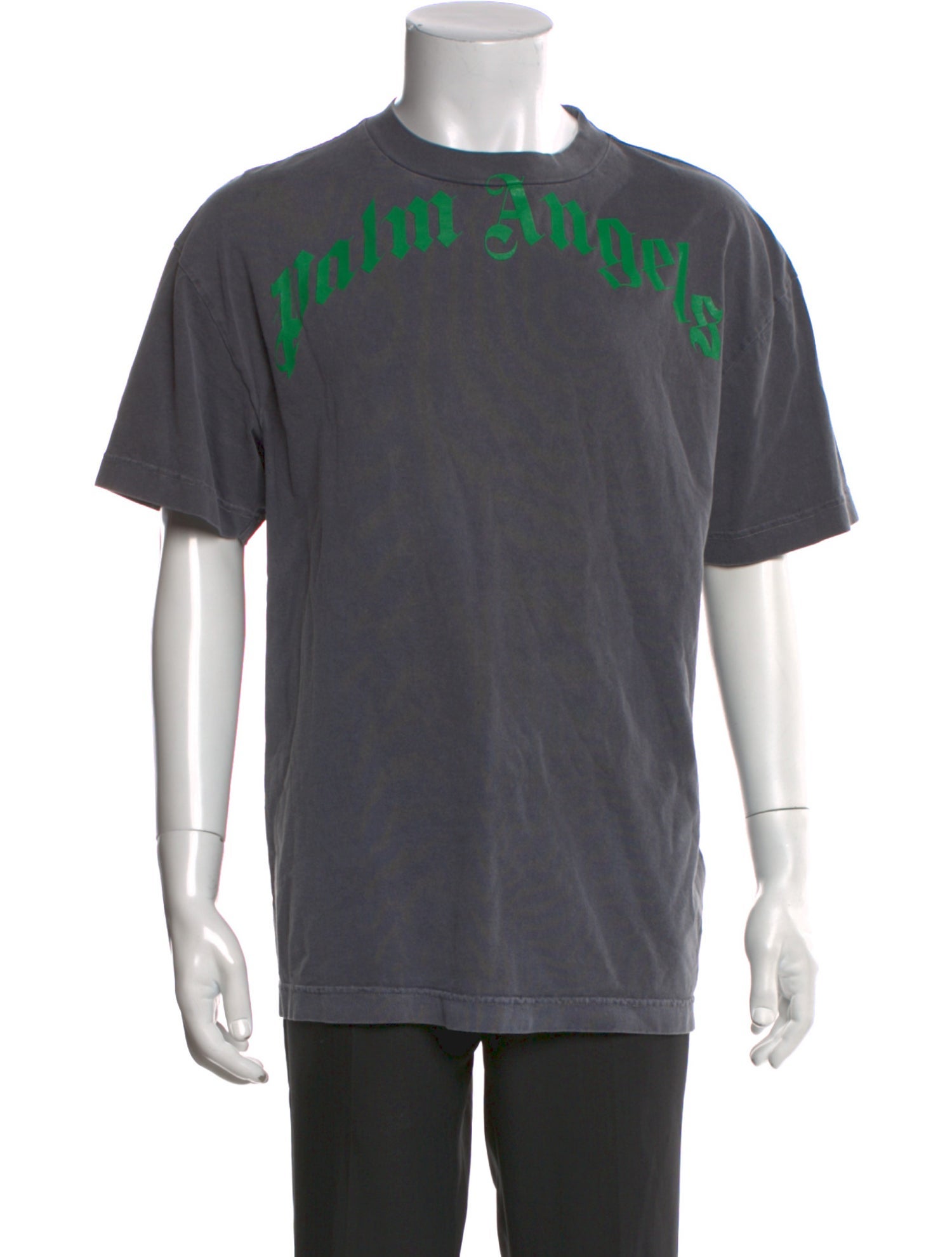 Palm Angels Graphic Print Crew Neck T-Shirt