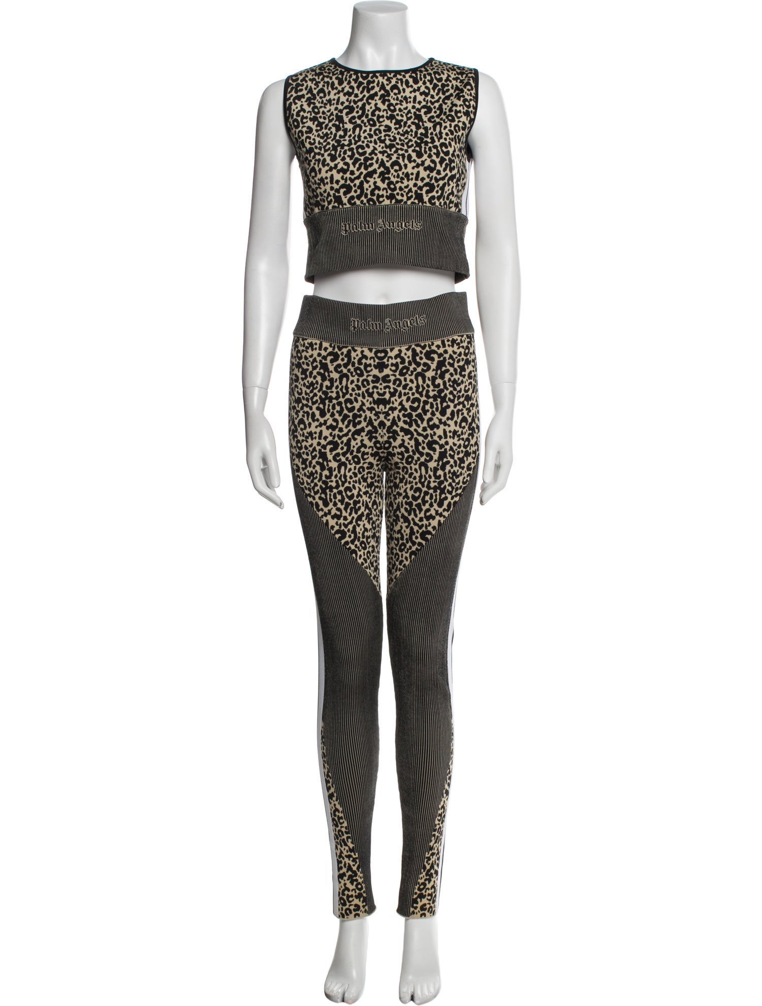 Palm Angels Animal Print Pant Set