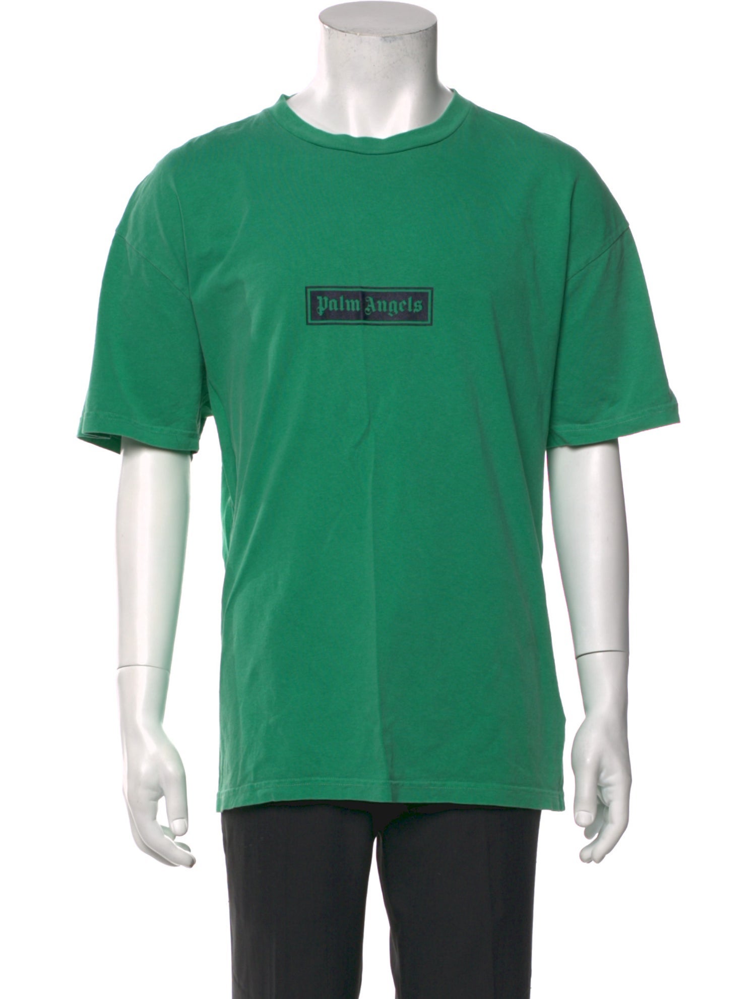 Palm Angels Graphic Print Crew Neck T-Shirt