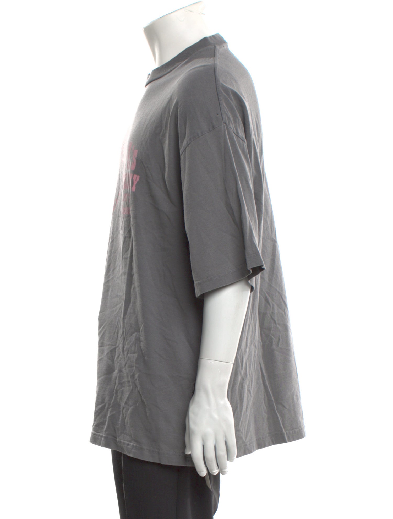 Palm Angels Graphic Print Crew Neck T-Shirt