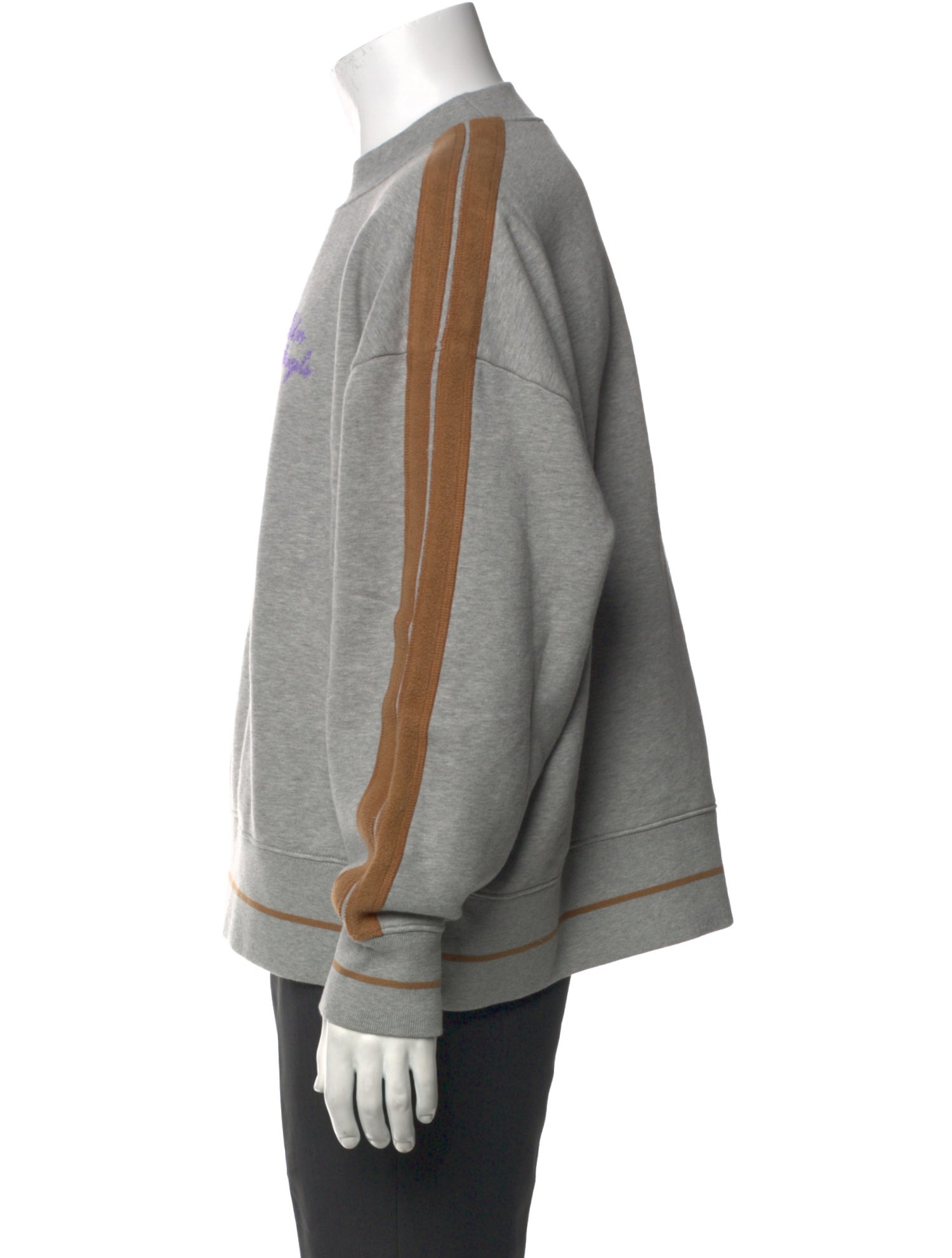 Palm Angels Graphic Print Crew Neck Sweatshirt