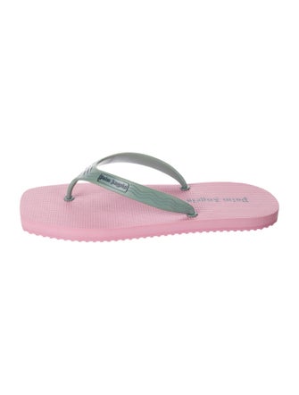 Palm Angels Rubber Printed Flip Flops