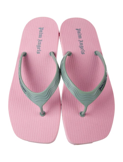 Palm Angels Rubber Printed Flip Flops