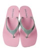 Palm Angels Rubber Printed Flip Flops