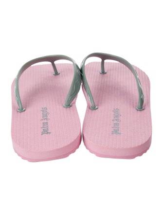 Palm Angels Rubber Printed Flip Flops