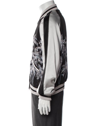 Palm Angels Graphic Print Bomber Jacket