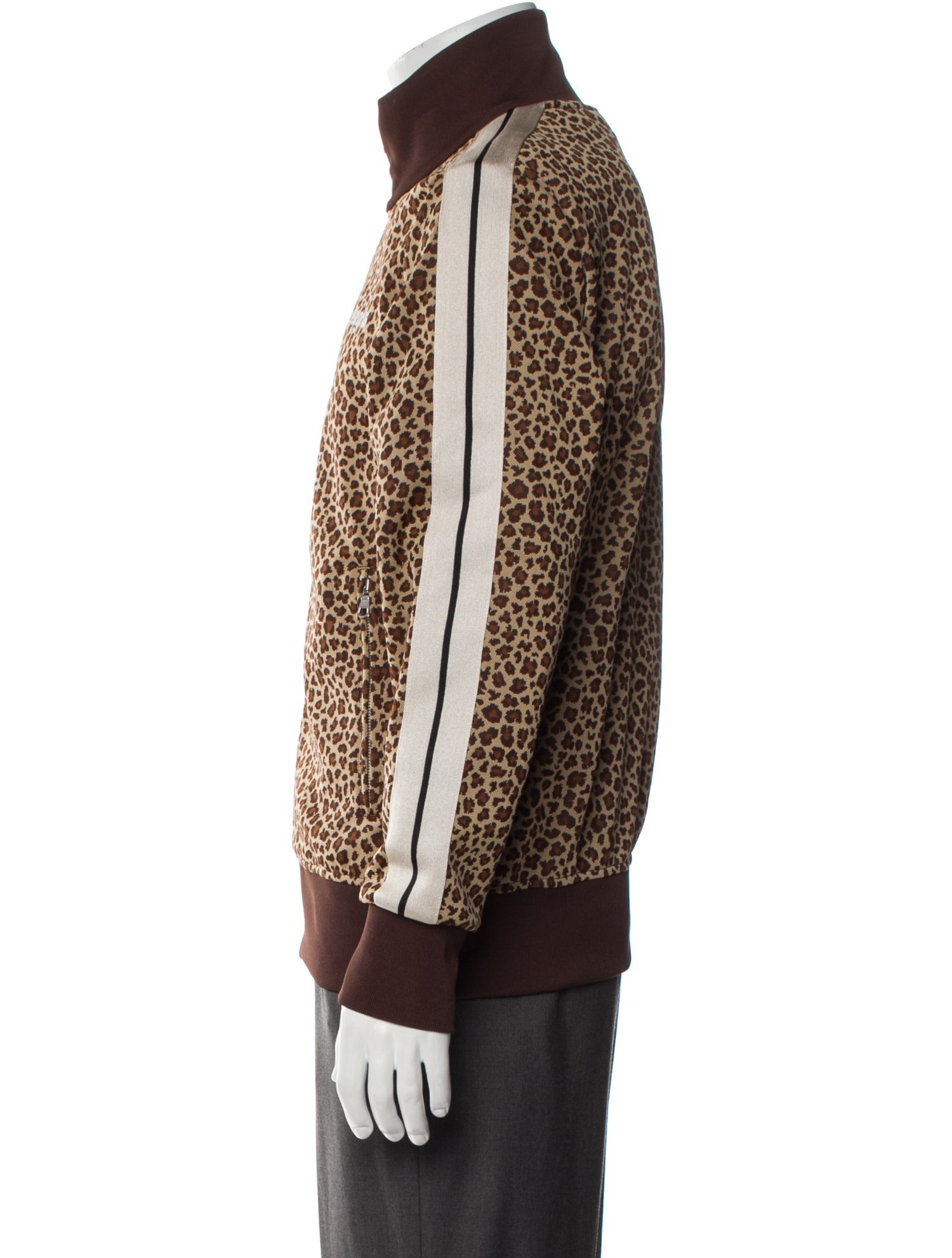 Palm Angels Animal Print Bomber Jacket