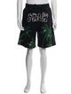 Palm Angels Graphic Print Jogger Shorts