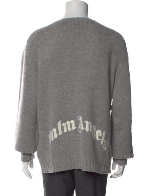 Palm Angels Wool Crew Neck Pullover