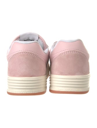 Palm Angels Suede Colorblock Pattern Sneakers