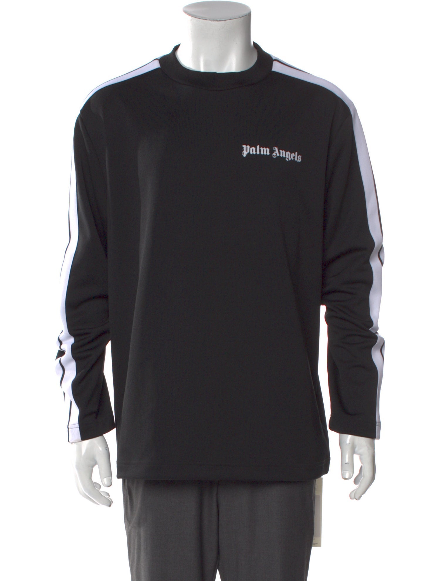 Palm Angels Graphic Print Crew Neck Sweatshirt