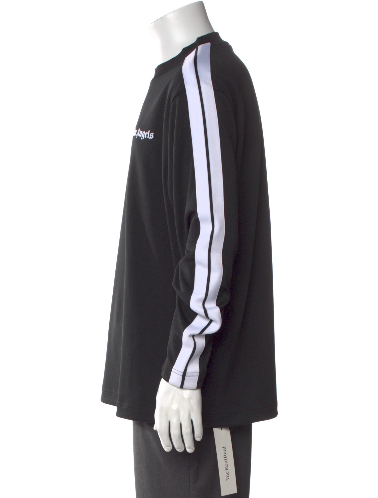 Palm Angels Graphic Print Crew Neck Sweatshirt