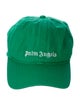 Palm Angels green pattern print baseball cap