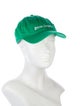 Palm Angels green pattern print baseball cap