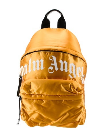 Palm Angels Backpacks Velvet Backpack