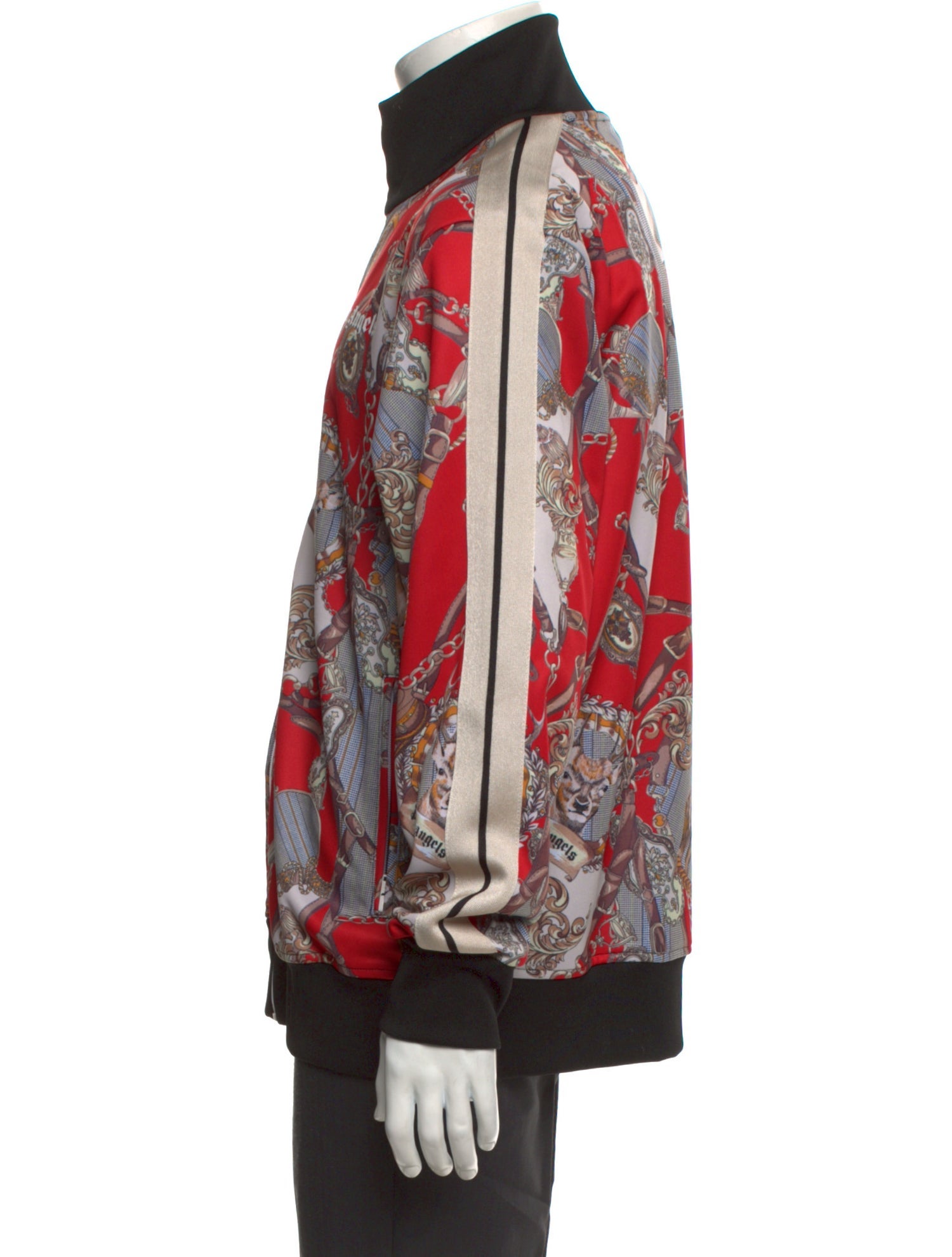 Palm Angels Printed Mock Neck Sweatshirt w/ Tags