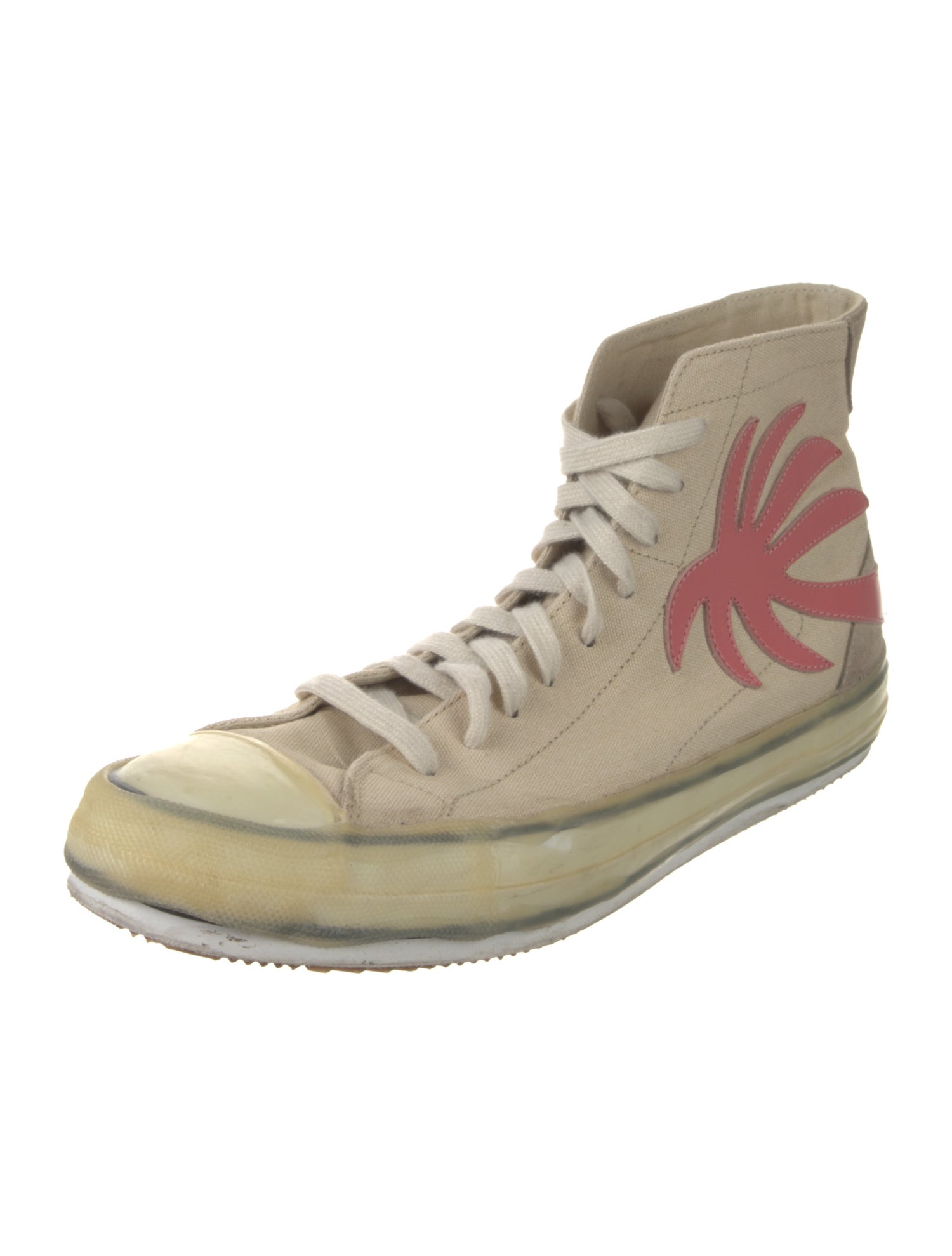 Palm Angels Canvas Printed Sneakers