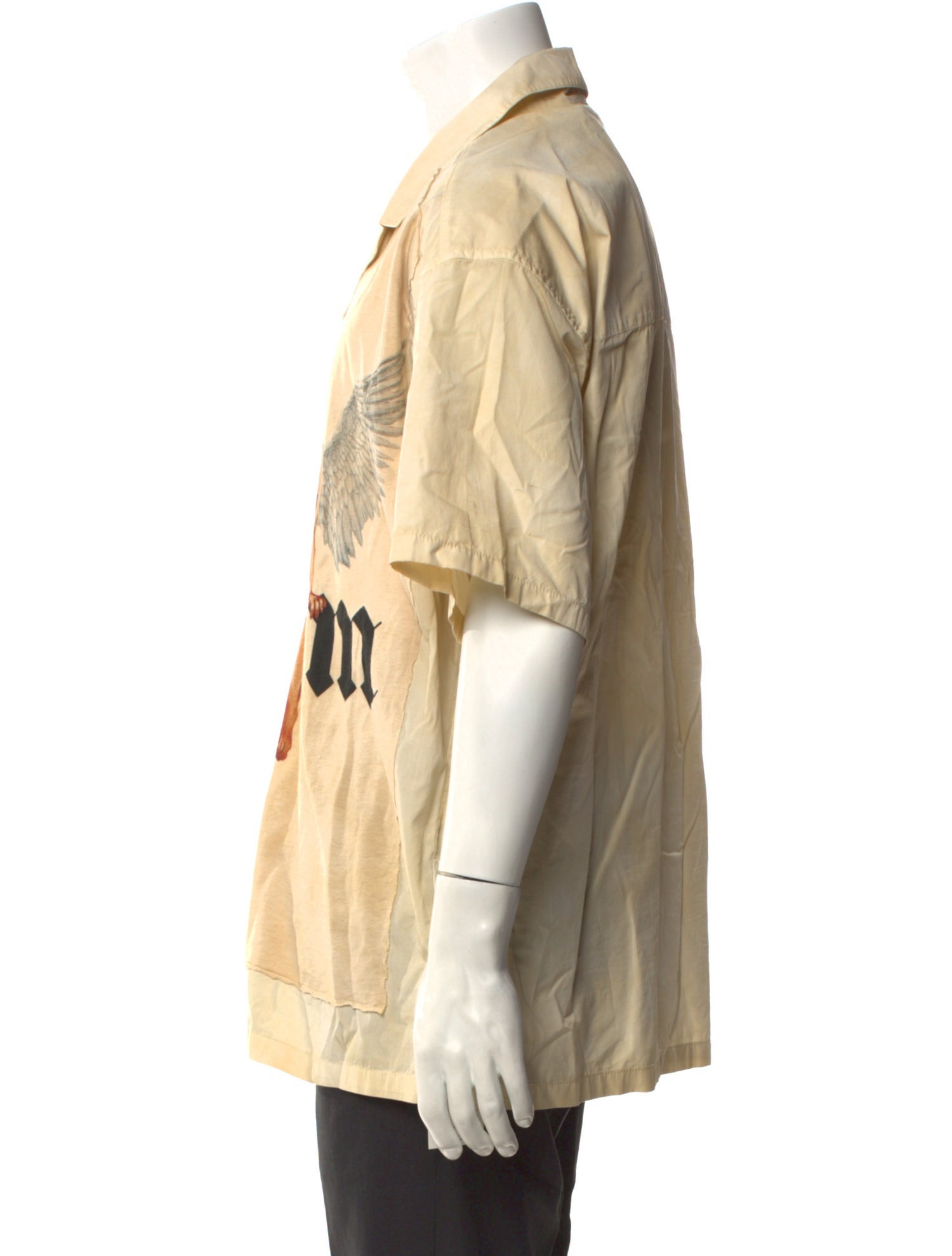 Palm Angels Graphic Print Short Sleeve Shirt w/ Tags