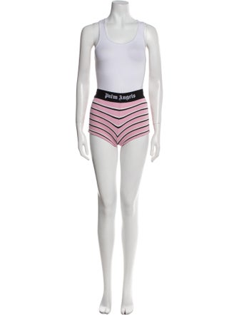 Palm Angels Striped Short Set