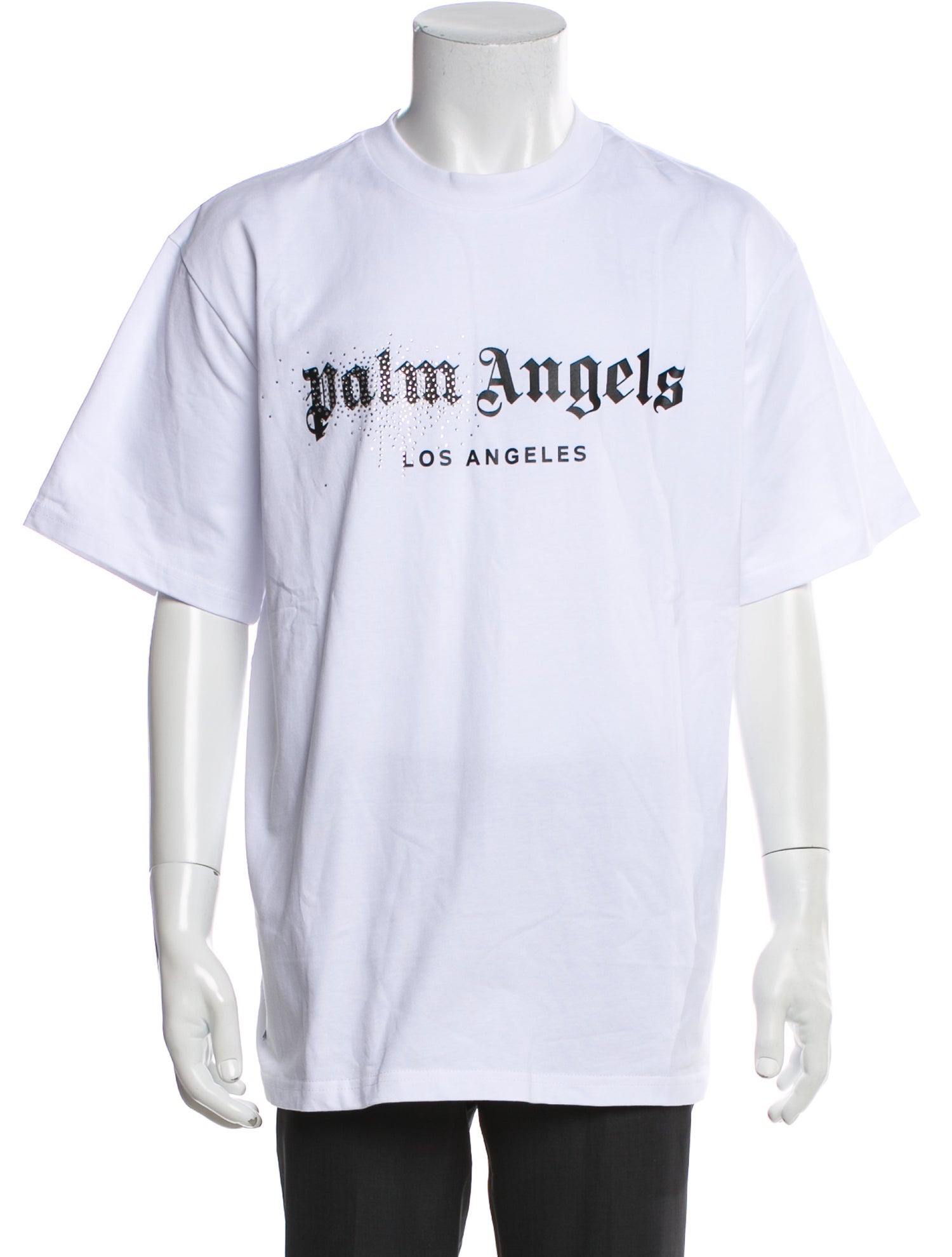 Palm Angels Graphic Print Crew Neck T-Shirt w/ Tags