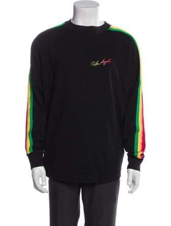 Palm Angels Graphic Print Crew Neck T-Shirt