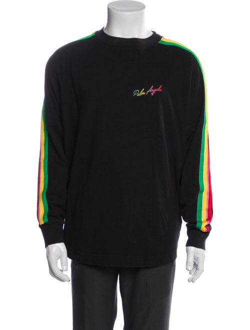 Palm Angels Graphic Print Crew Neck T-Shirt