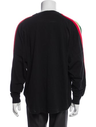 Palm Angels Graphic Print Crew Neck T-Shirt