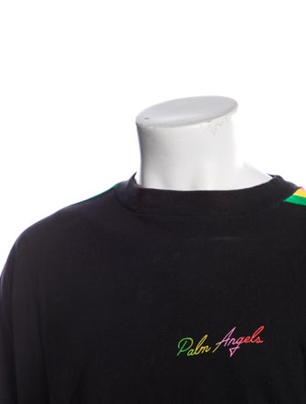 Palm Angels Graphic Print Crew Neck T-Shirt