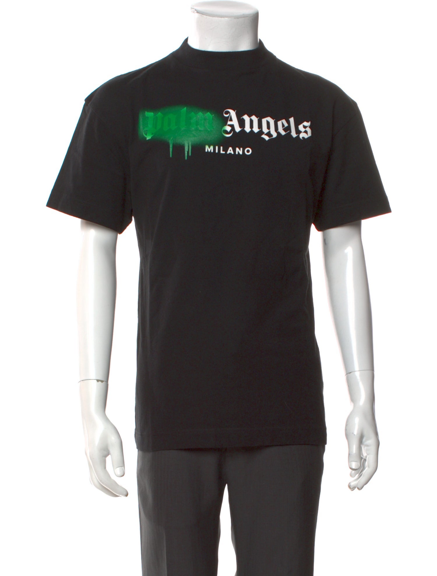 Palm Angels Graphic Print Crew Neck T-Shirt w/ Tags