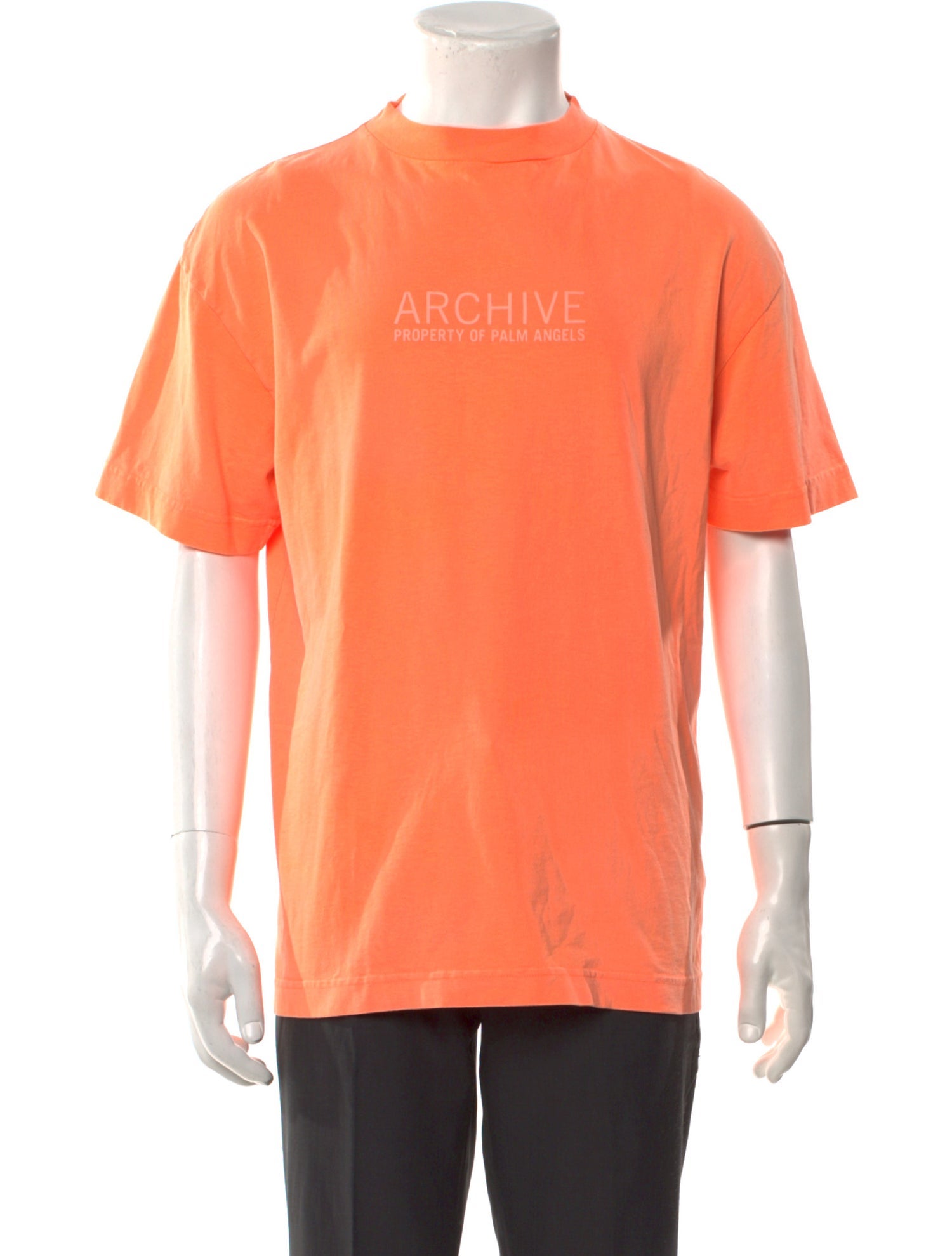 Palm Angels Graphic Print Crew Neck T-Shirt