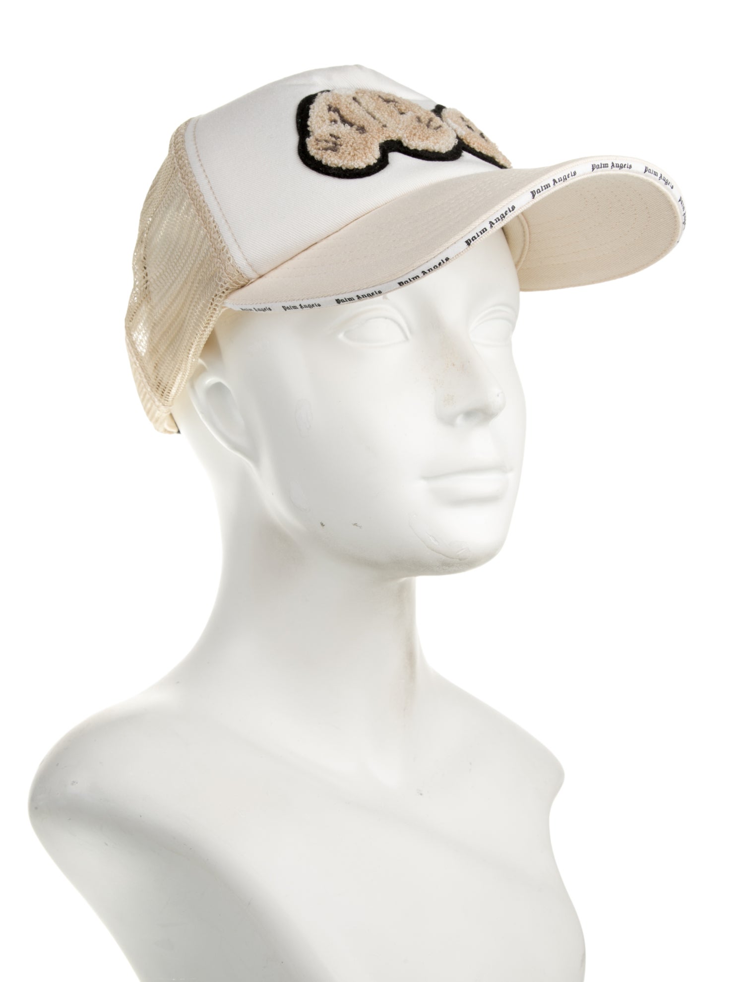 Palm Angels Embroidered Teddy Bear Trucker Hat