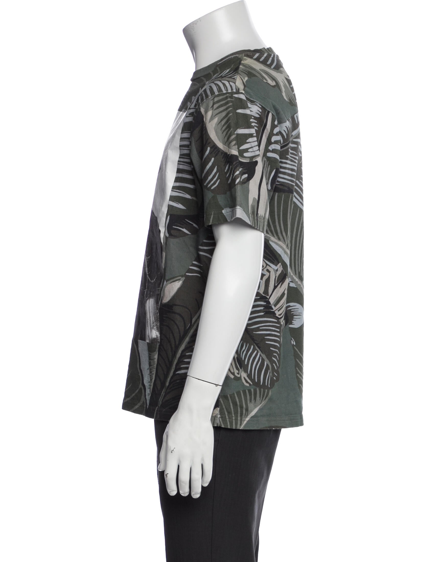 Palm Angels Graphic Print Crew Neck T-Shirt