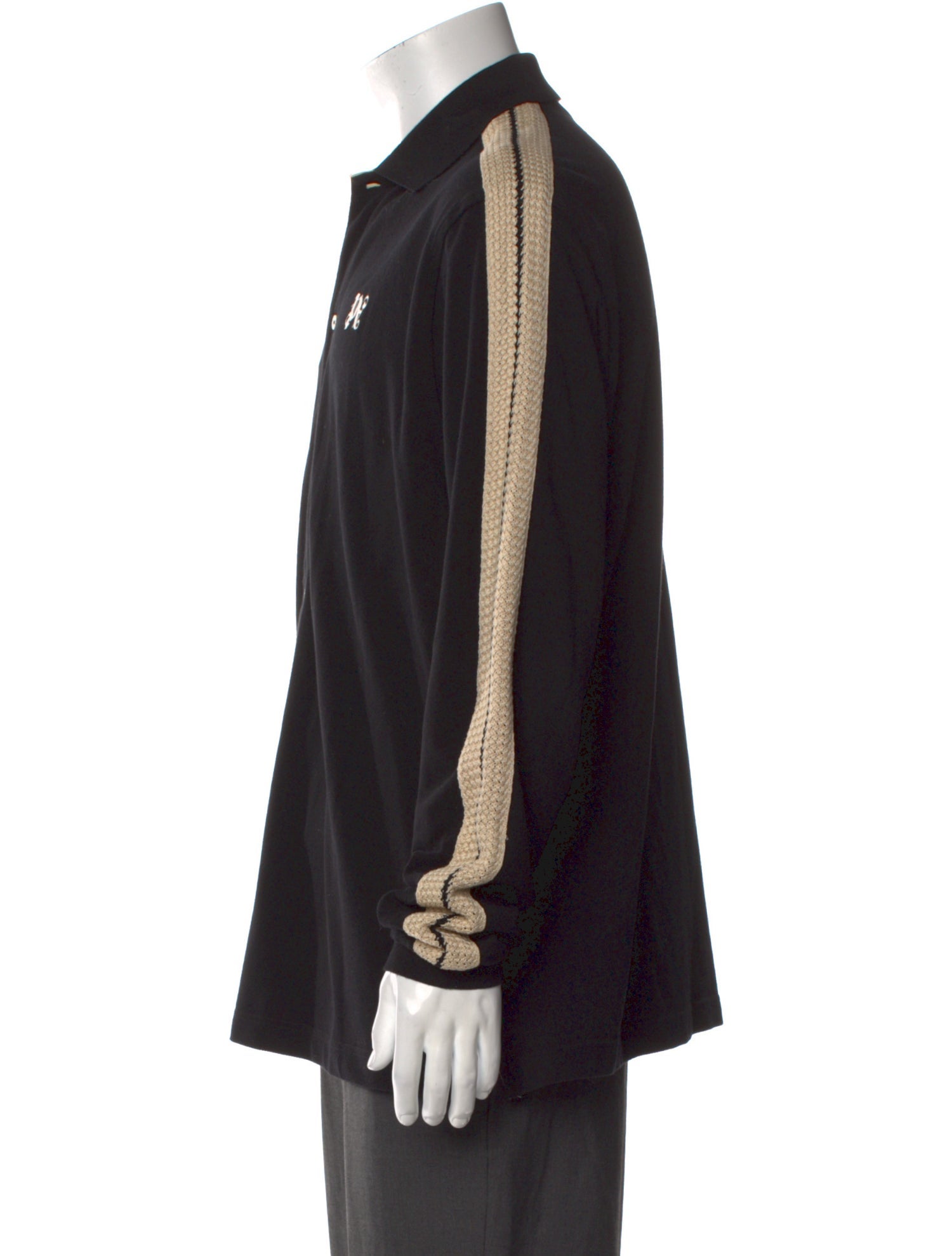 Palm Angels Striped Long Sleeve Shirt